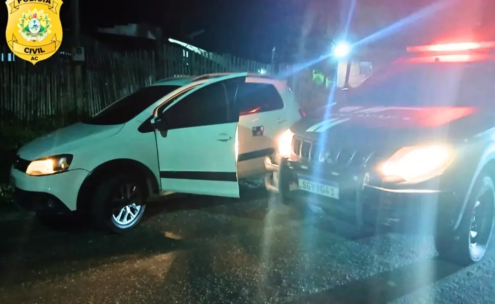 Ação rápida: Polícia Civil recupera CrossFox roubado horas após crime em Cruzeiro do Sul